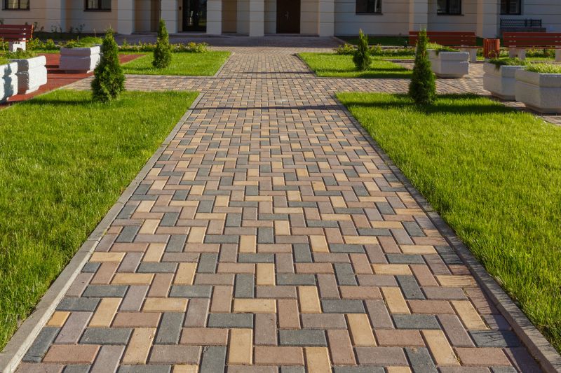 Paver Patio with Pattern