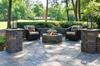 Elegant Paver Patio