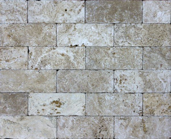 Travertine Paver Laying